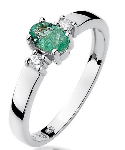 Bonore - White Gold 585 - Sapphire 0,4 ct ring