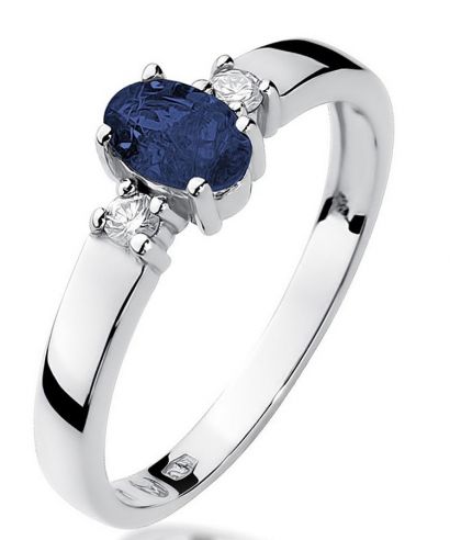Bonore - White Gold 585 - Sapphire 0,7 ct ring