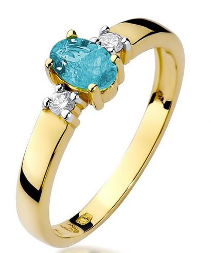 Bonore - Gold 585 - Topaz 0,5 ct ring