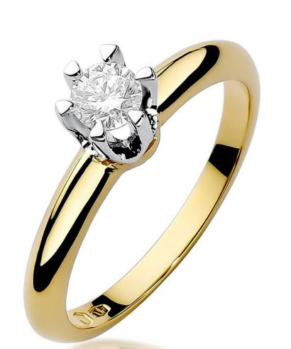 Bonore - Gold 585 - Diamond 0,3 ct ring