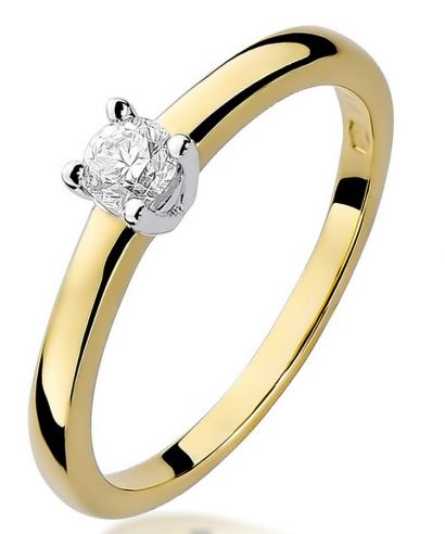 Bonore - Gold 585 - Diamond 0,2 ct ring