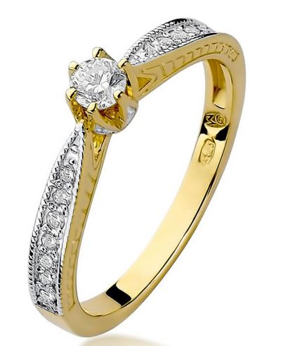 Bonore - Gold 585 - Diamond 0,15 ct ring