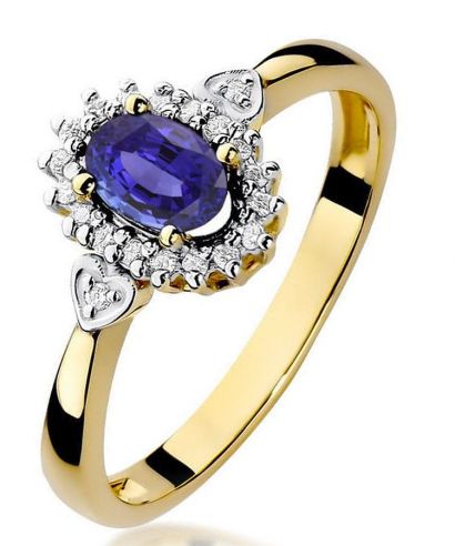 Bonore - Gold 585 - Tanzanite 0,4 ct ring