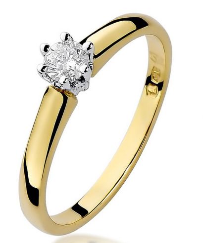 Bonore - Gold 585 - Diamond 0,2 ct ring