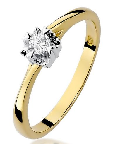 Bonore - Gold 585 - Diamond 0,1 ct ring