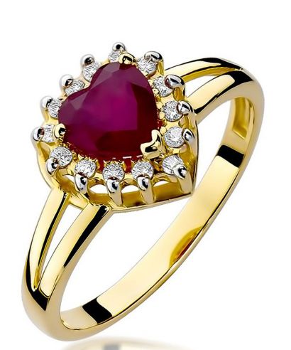 Bonore - Gold 585 - Ruby 1,1 ct ring