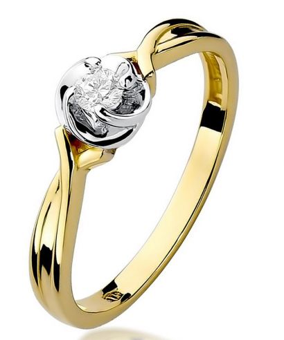 Bonore - Gold 585 - Diamond 0,1 ct ring