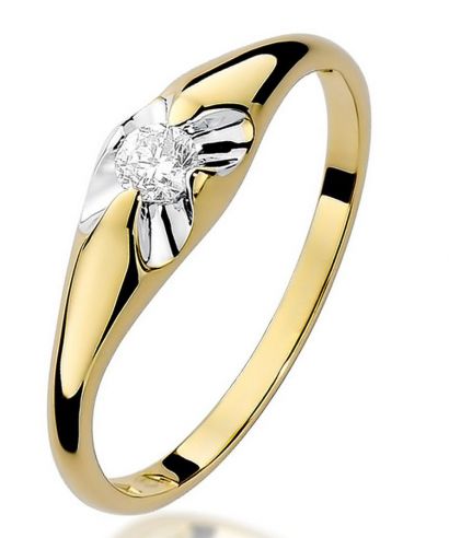Bonore - Gold 585 - Diamond 0,1 ct ring