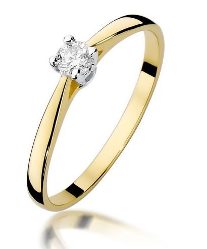 Bonore - Gold 585 - Diamond 0,15 ct ring