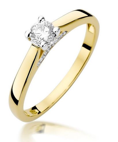 Bonore - Gold 585 - Diamond 0,25 ct ring