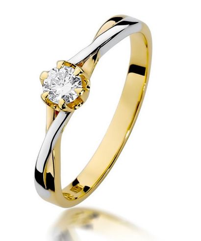 Bonore - Gold 585 - Diamond 0,23 ct ring
