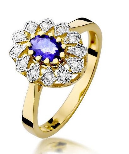 Bonore - Gold 585 - Tanzanite 0,4 ct ring
