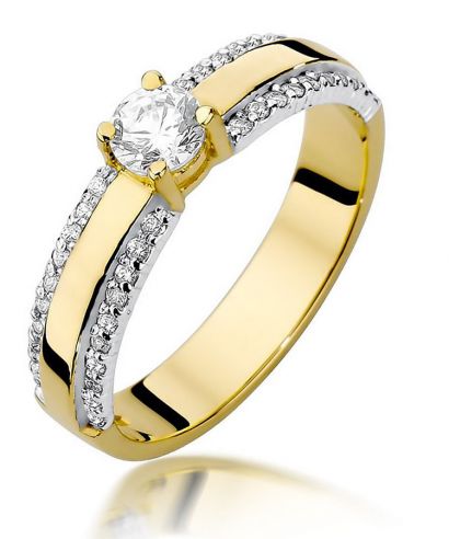 Bonore - Gold 585 - Diamond 0,25 ct ring