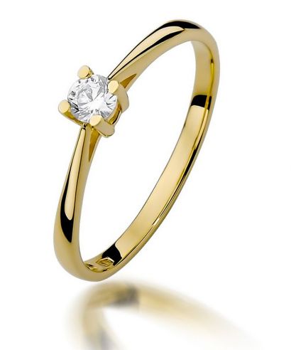 Bonore - Gold 585 - Diamond 0,15 ct ring