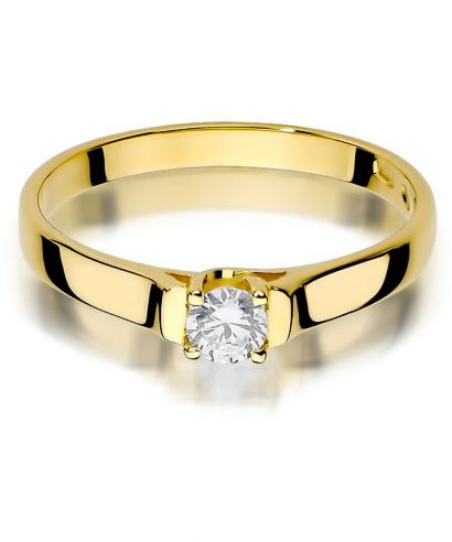 Bonore - Gold 585 - Diamond 0,18 ct ring