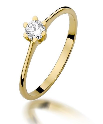 Bonore - Gold 585 - Diamond 0,23 ct ring