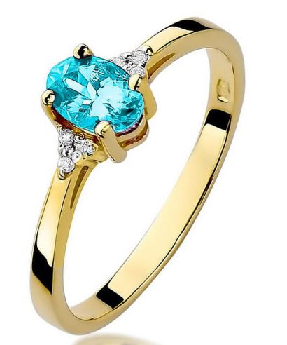 Bonore - Gold 585 - Topaz 0,5 ct ring