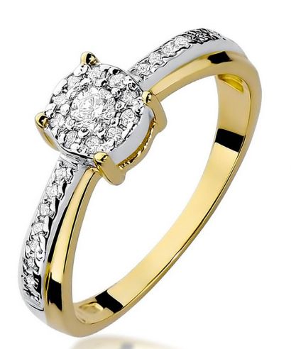 Bonore - Gold 585 - Diamond 0,08 ct ring