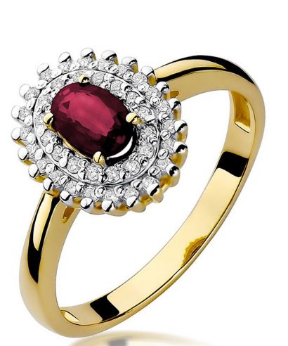 Bonore - Gold 585 - Ruby 0,6 ct ring