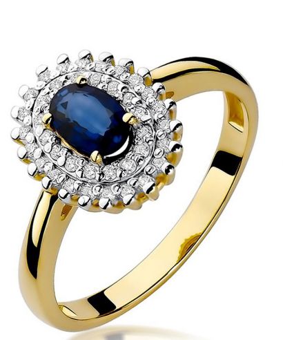 Bonore - Gold 585 - Sapphire 0,7 ct ring