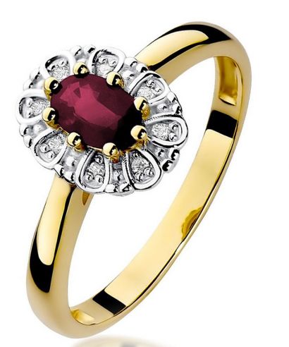 Bonore - Gold 585 - Ruby 0,6 ct ring