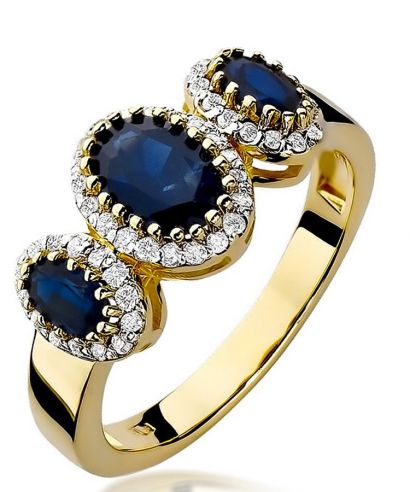 Bonore - Gold 585 - Sapphire 0,9 ct ring