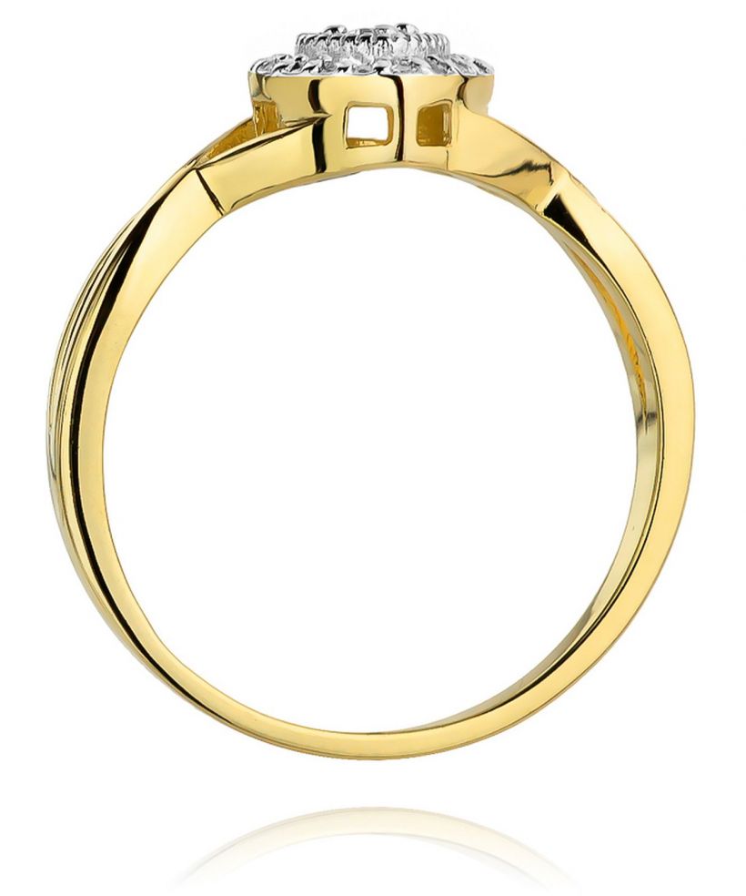 Bonore - Gold 585 - Diamond 0,04 ct ring