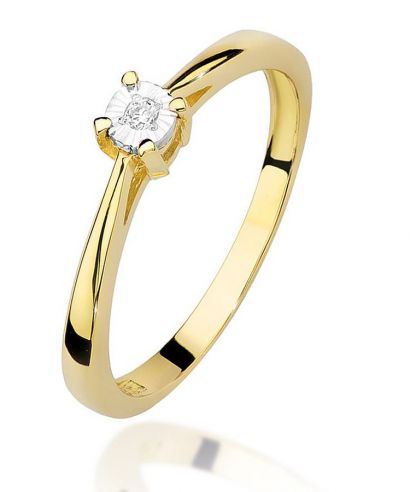 Bonore - Gold 585 - Diamond 0,02 ct ring