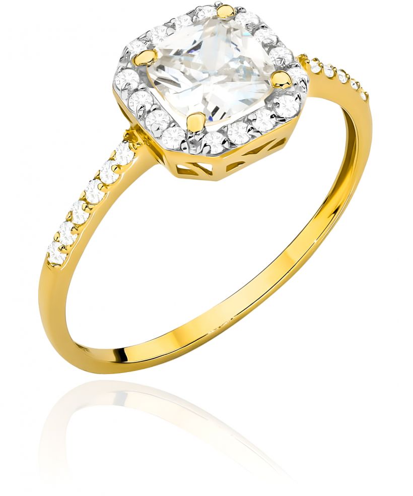 Bonore - Gold 585 - Cubic Zirconia ring