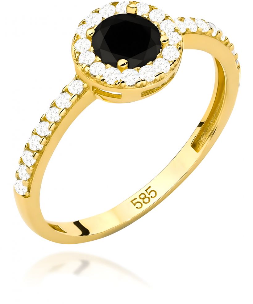 Bonore - Gold 585 - Cubic Zirconia ring