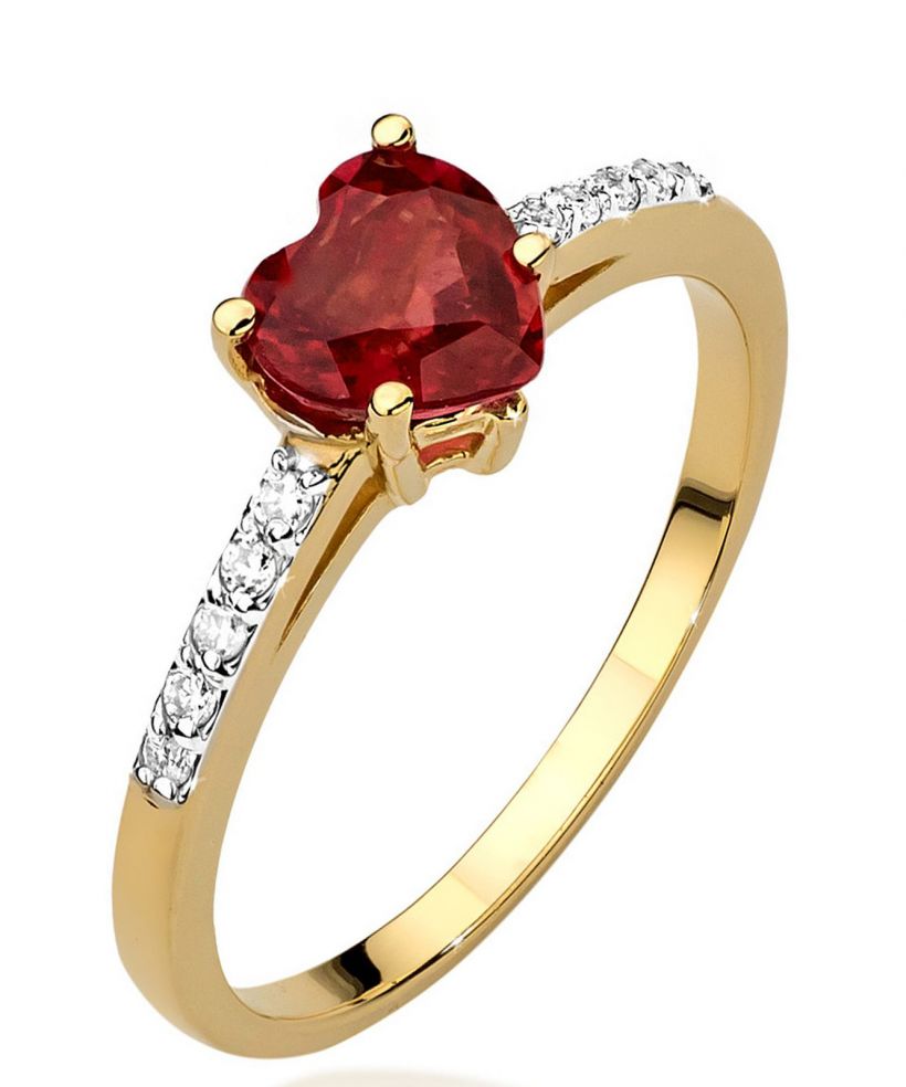 Bonore - Gold 585 - Ruby 1,1 ct ring