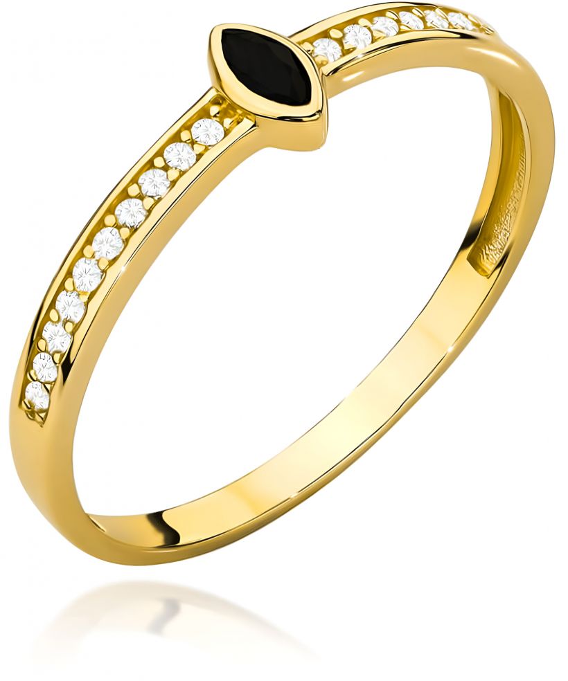 Bonore - Gold 585 - Cubic Zirconia ring