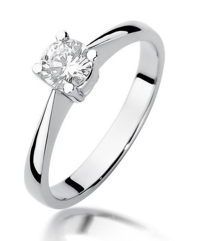Bonore - White Gold 585 - Diamond 0,5 ct ring