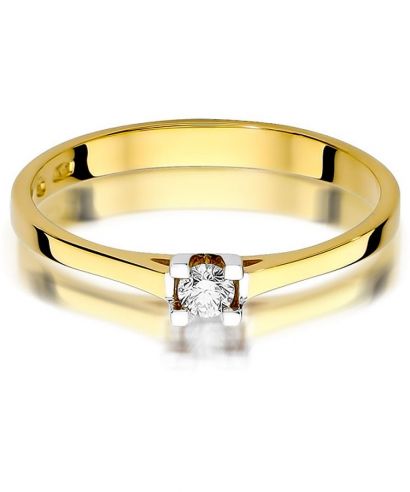 Bonore - Gold 585 - Diamond 0,09 ct ring