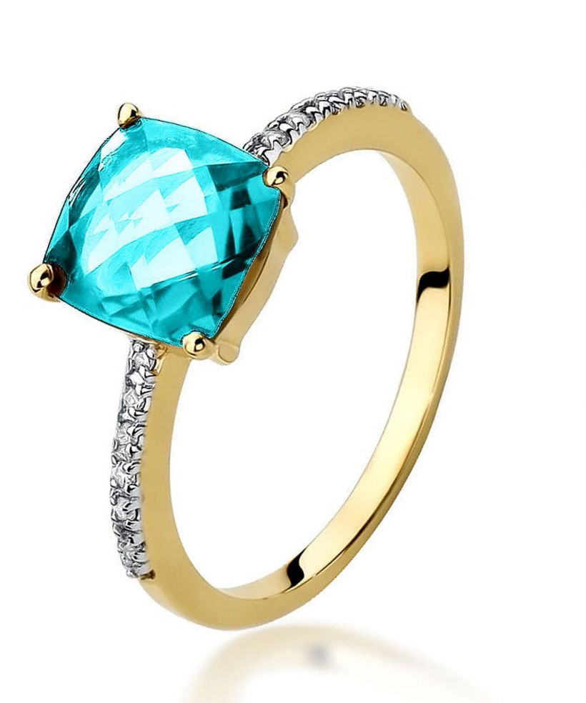 Bonore - Gold 585 - Topaz 2 ct ring