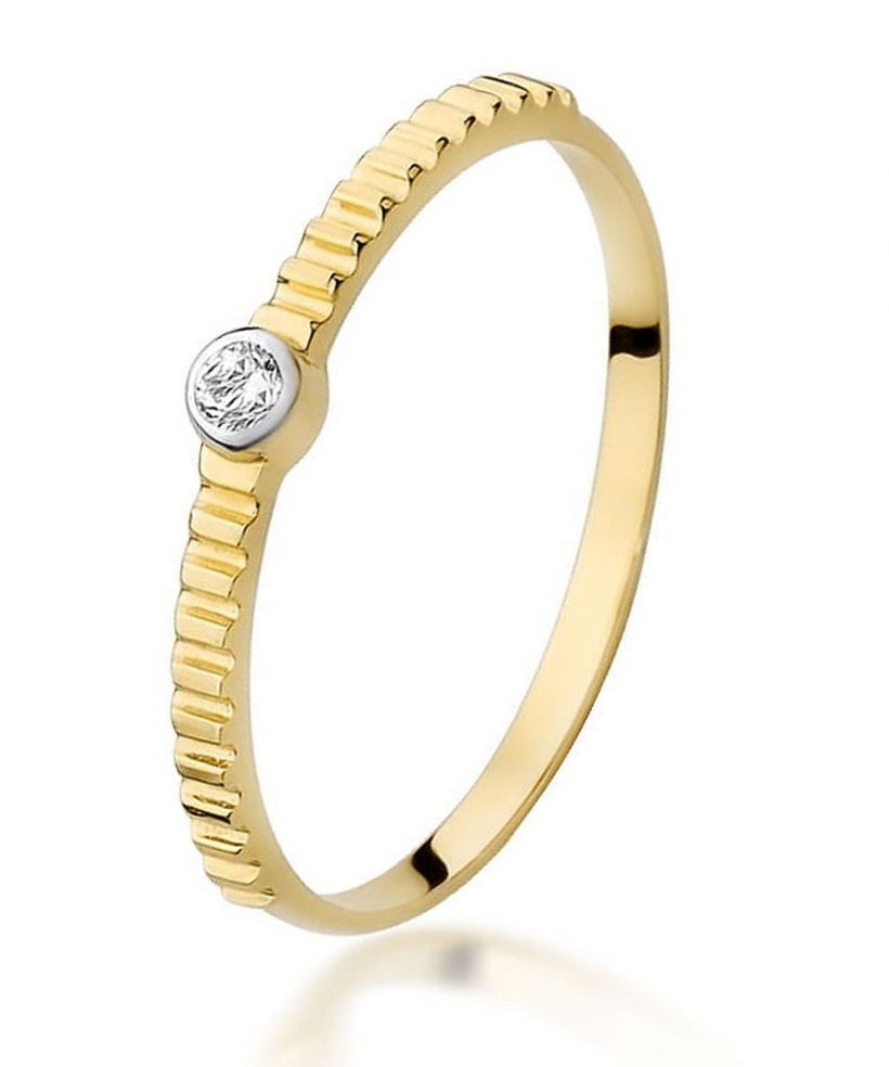 Bonore - Gold 585 - Diamond 0,04 ct ring