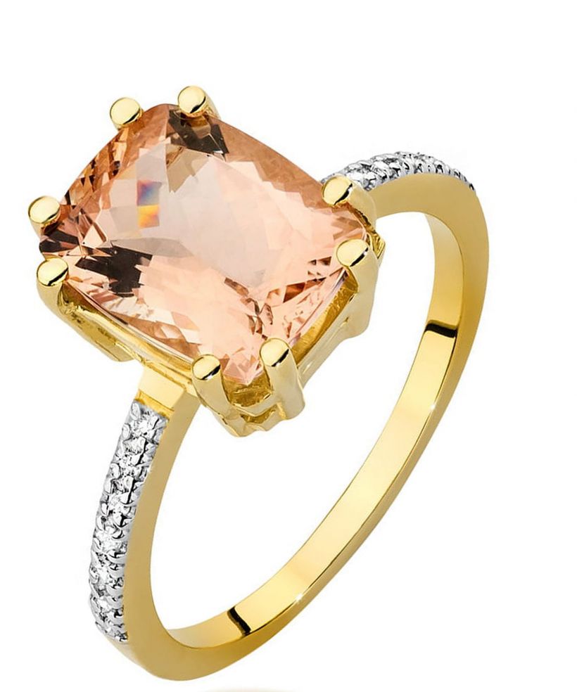 Bonore - Gold 585 - Morganite 2,8 ct ring