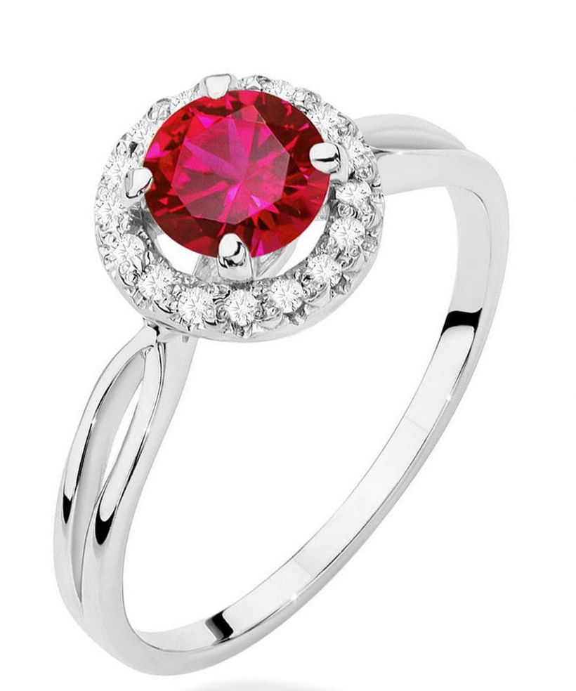Bonore - White Gold 585 - Ruby 1,2 ct ring