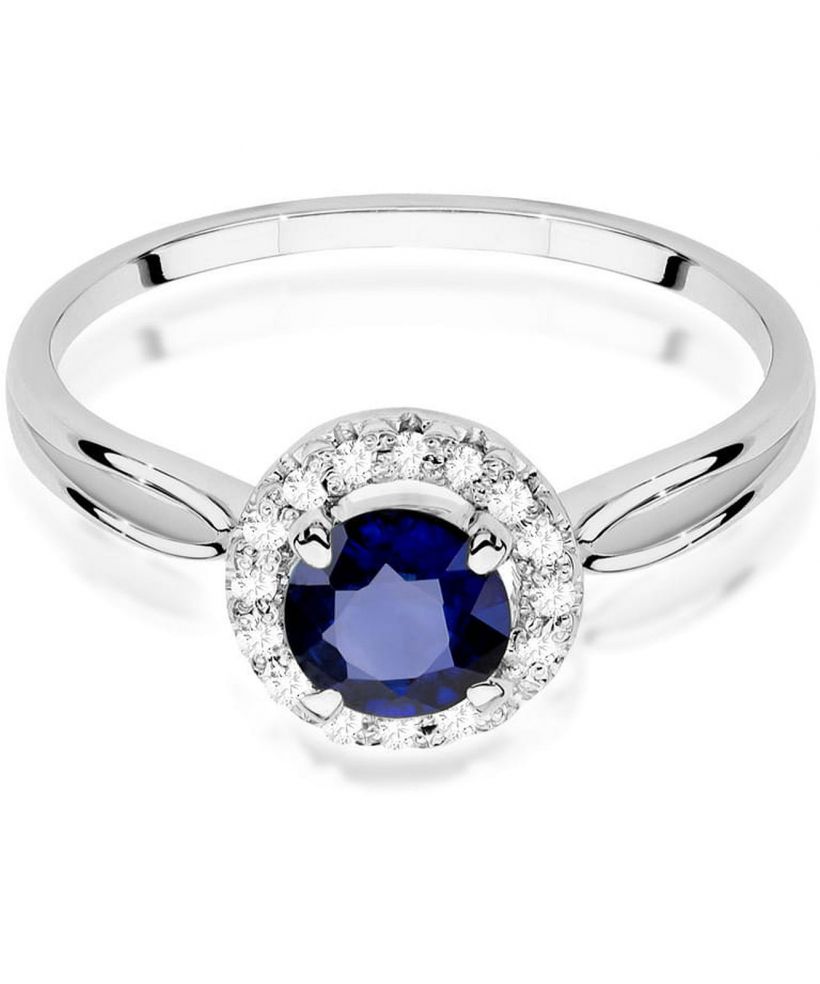 Bonore - White Gold 585 - Sapphire 1 ct ring