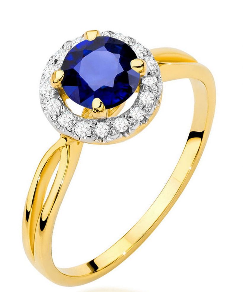 Bonore - Gold 585 - Sapphire 1 ct ring