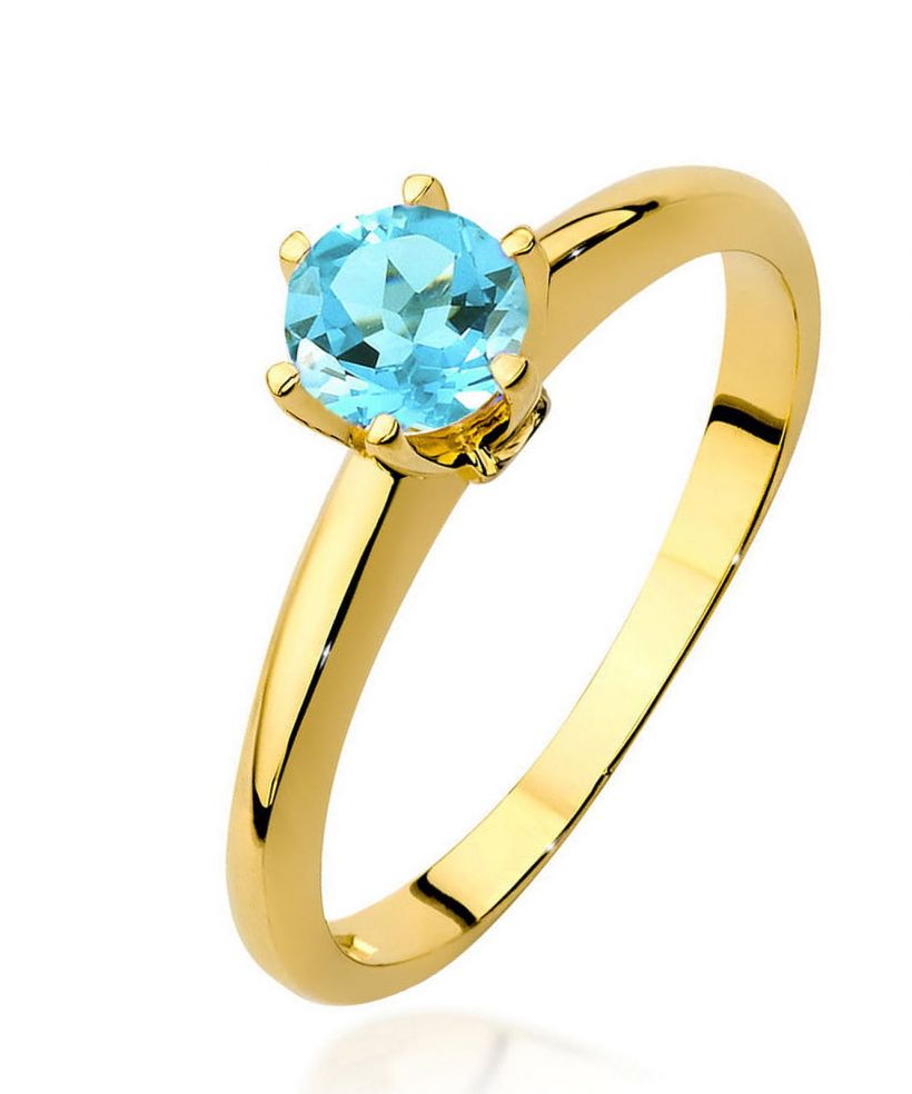 Bonore - Gold 585 - Topaz 0,5 ct ring
