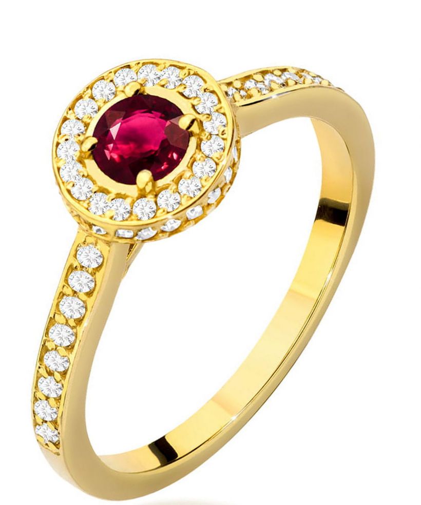 Bonore - Gold 585 - Ruby 0,35 ct ring