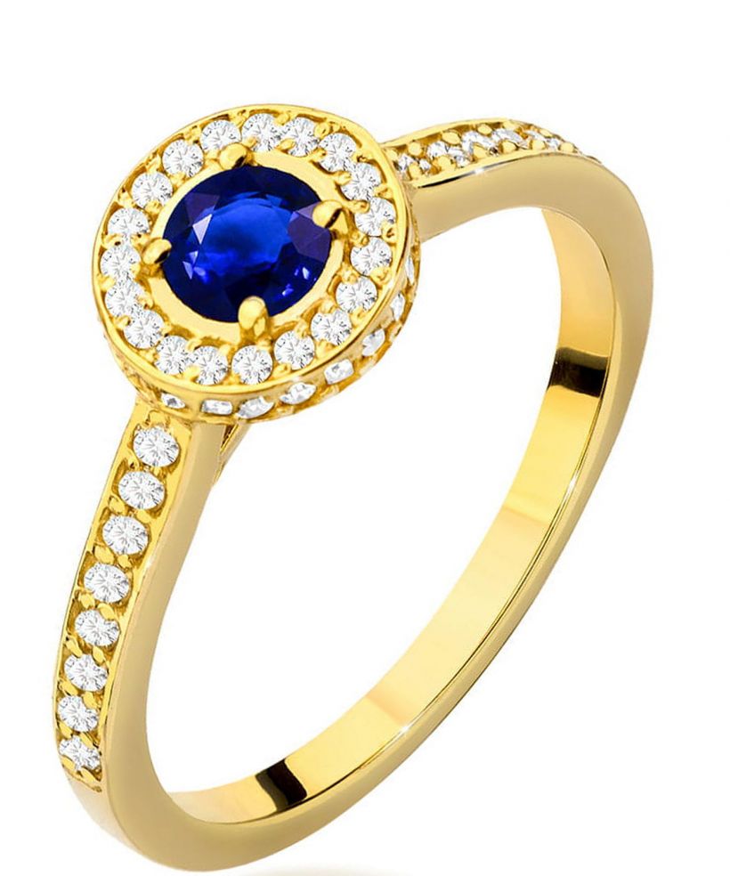 Bonore - Gold 585 - Sapphire 0,3 ct ring