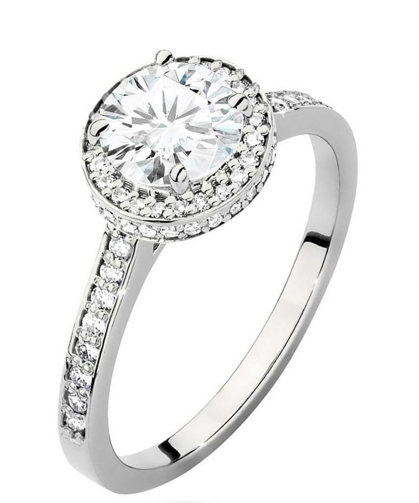 Bonore - White Gold 585 - Diamond 1 ct ring