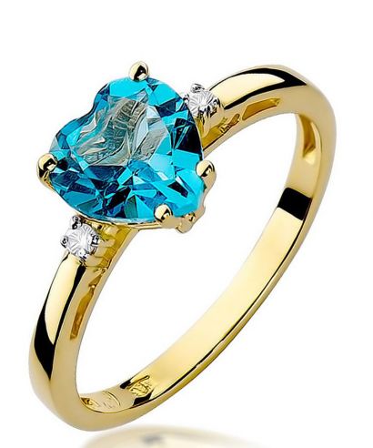 Bonore - Gold 585 - Topaz 1,2 ct ring
