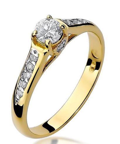 Bonore - Gold 585 - Diamond 0,23 ct ring