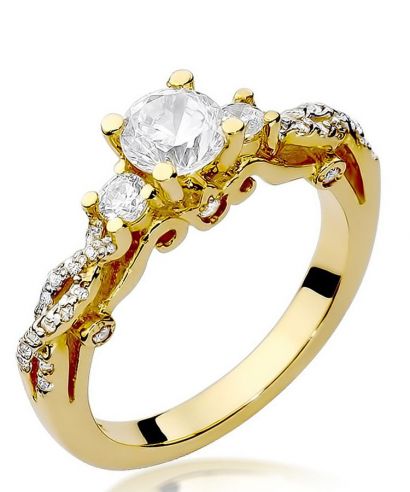 Bonore - Gold 585 - Diamond 0,5 ct ring