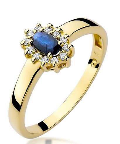 Bonore - Gold 585 - Sapphire 0,3 ct ring
