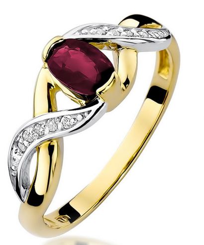 Bonore - Gold 585 - Ruby 0,6 ct ring