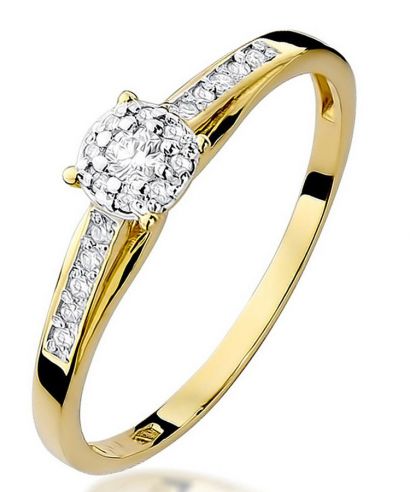 Bonore - Gold 585 - Diamond 0,04 ct ring